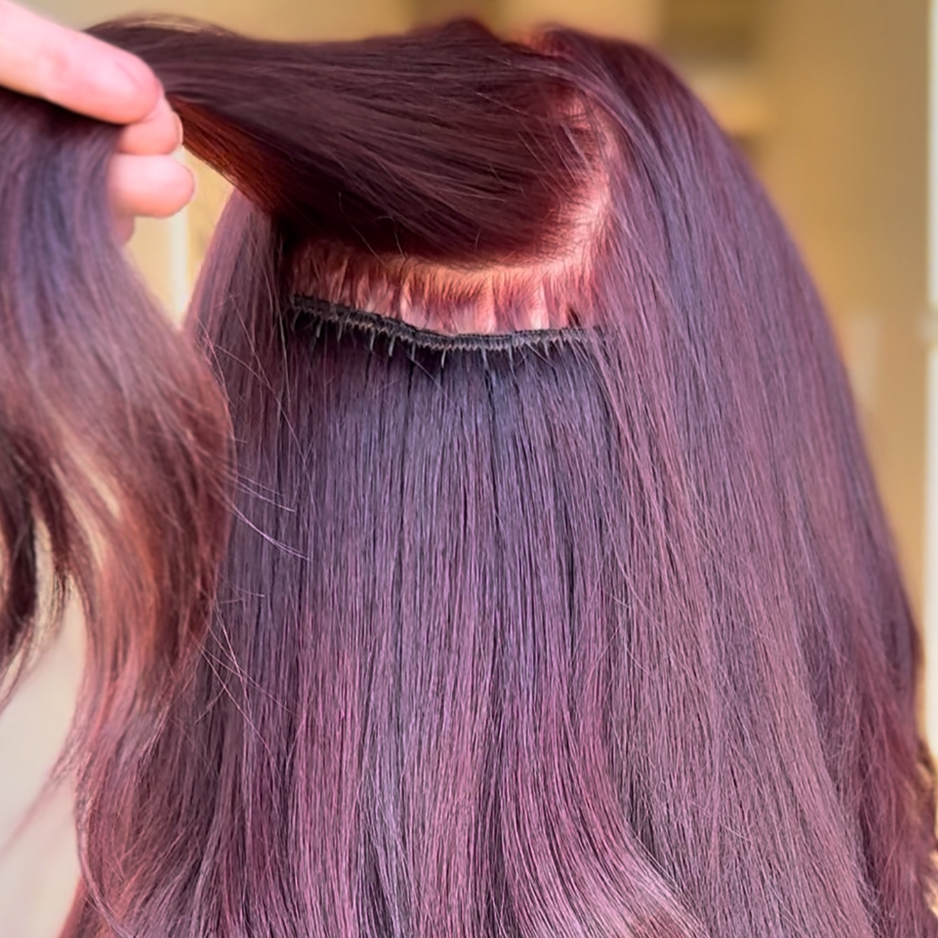 Beaded Row Extensions at Level Nine in Scottsdale, AZ