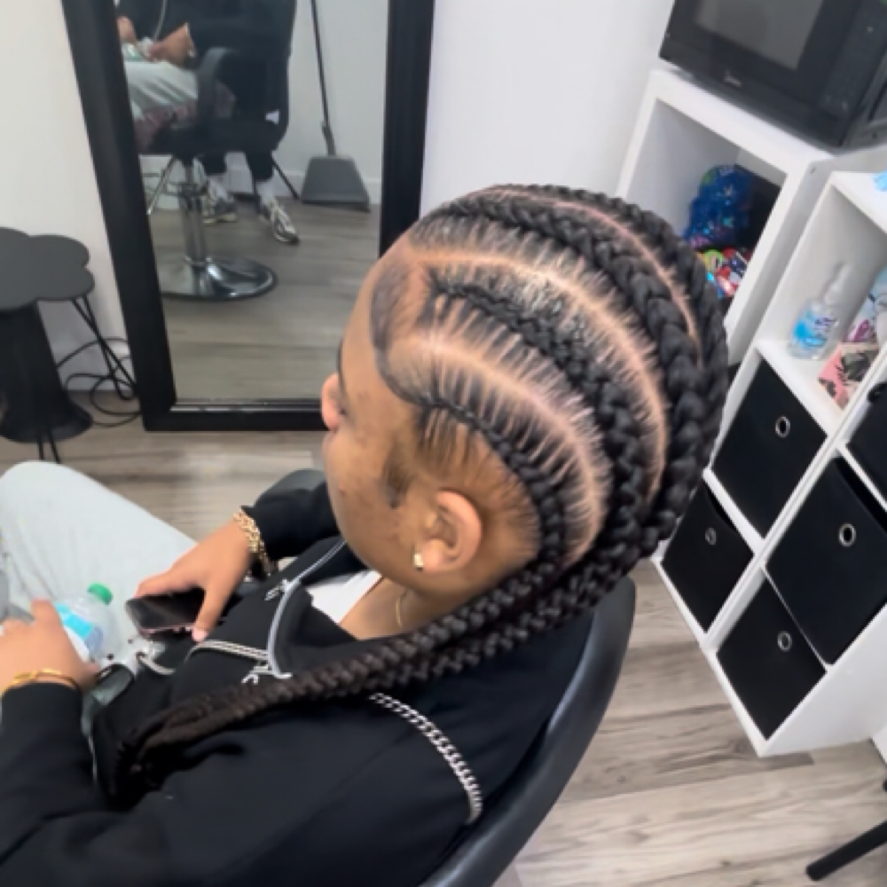 6 Feedins at The Luxe Braid Co. in Capitol Heights, MD