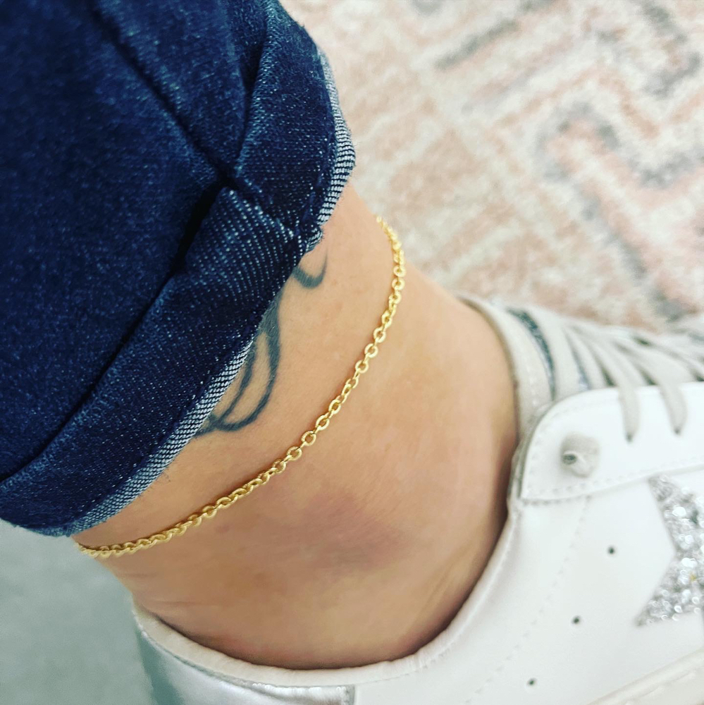 14k Gold-filled Anklet
