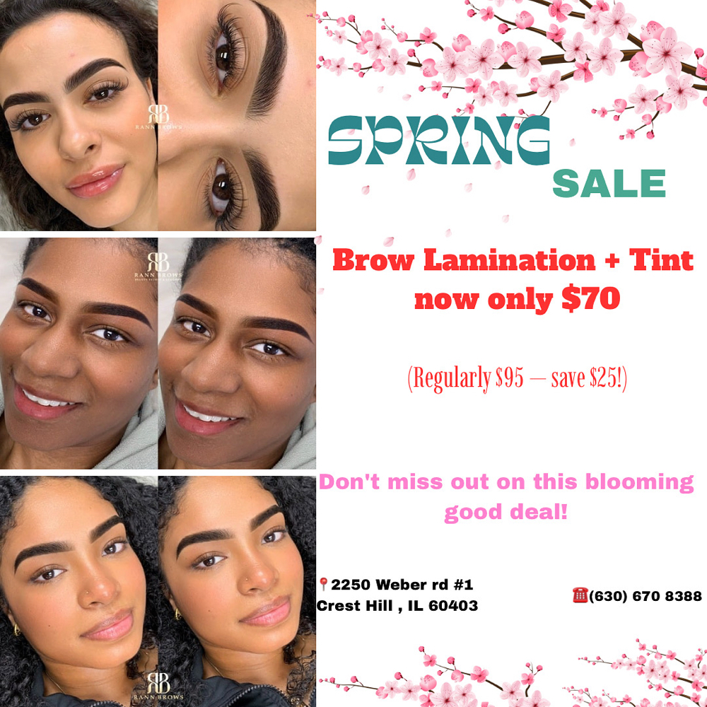 SALE BROW LAMINATION + TINT