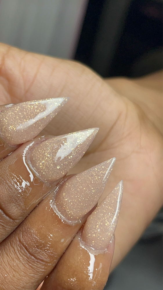 Solid Acrylic Color🌸 at Savage Glow Beauty Bar in Brooklyn, NY