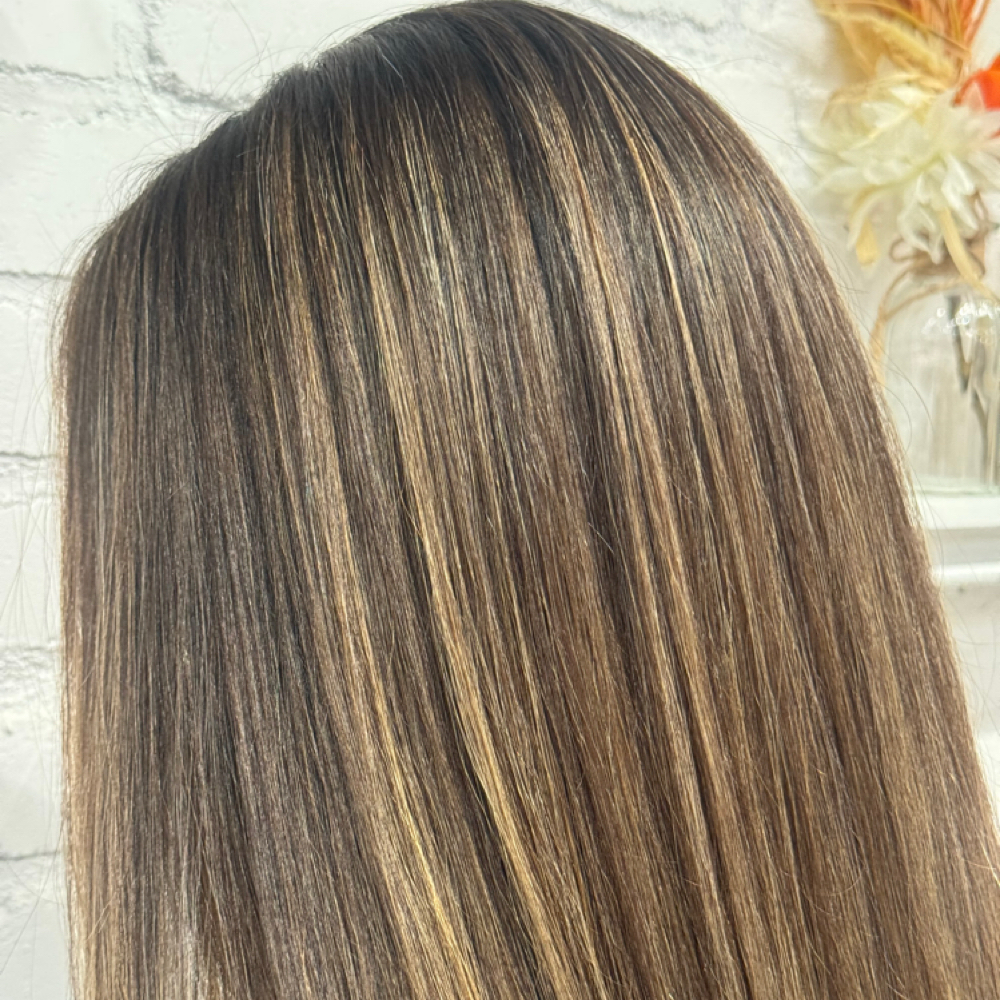 The Mini Partial at Lindsey Bay Hair in Devine, TX