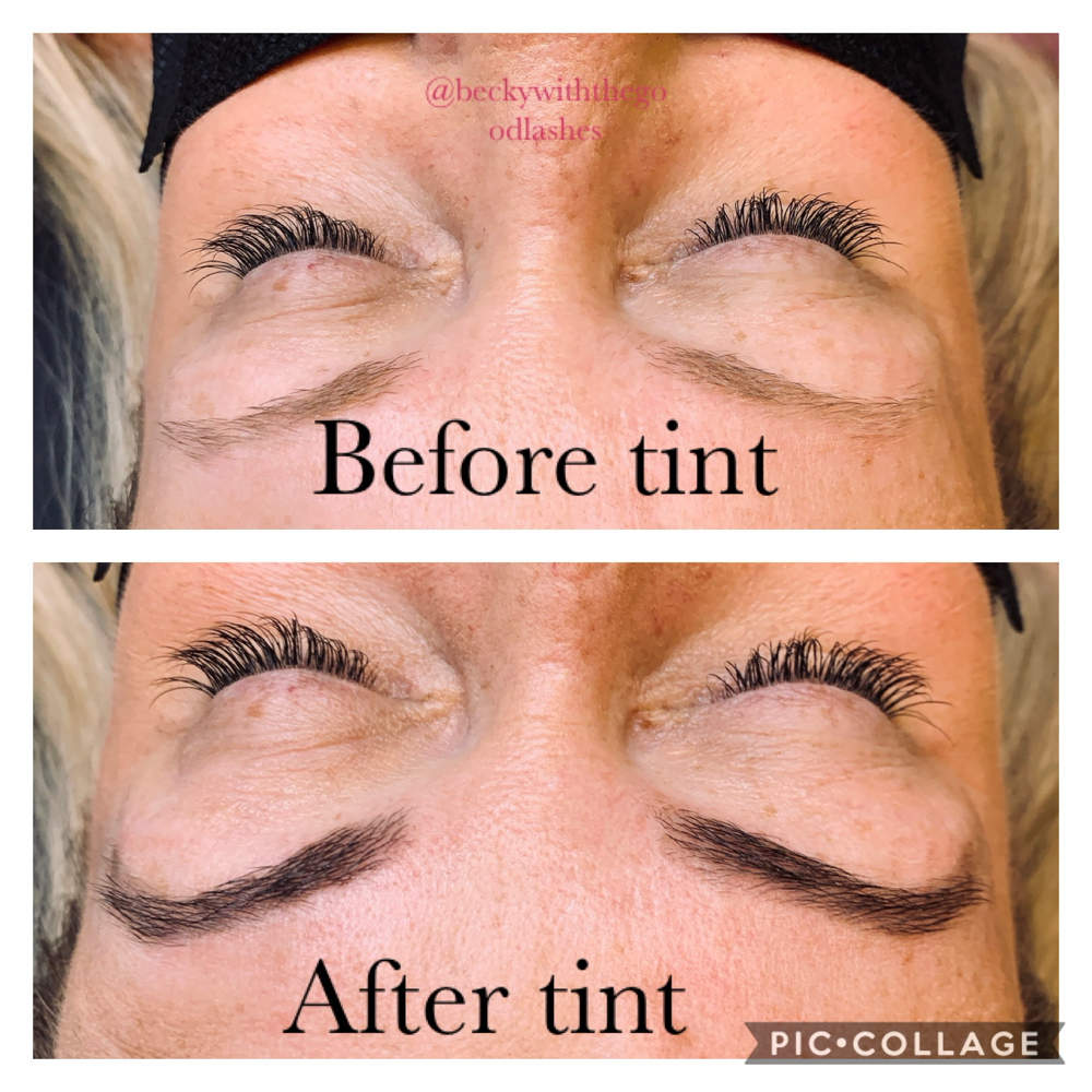 Eyebrow Tinting