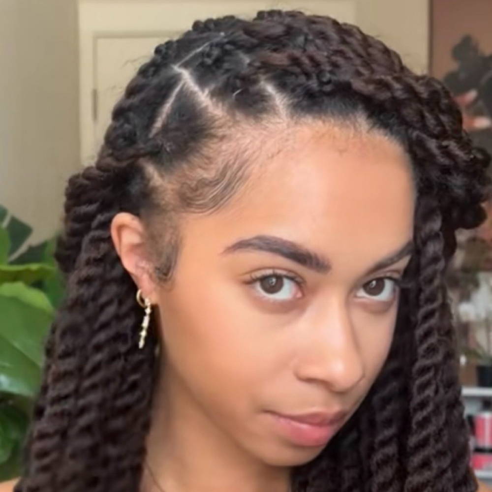 MARLEY TWIST /MID BACK at Glam Braids in Marietta, GA