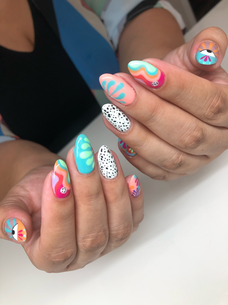 Gel Mani Advance nail art