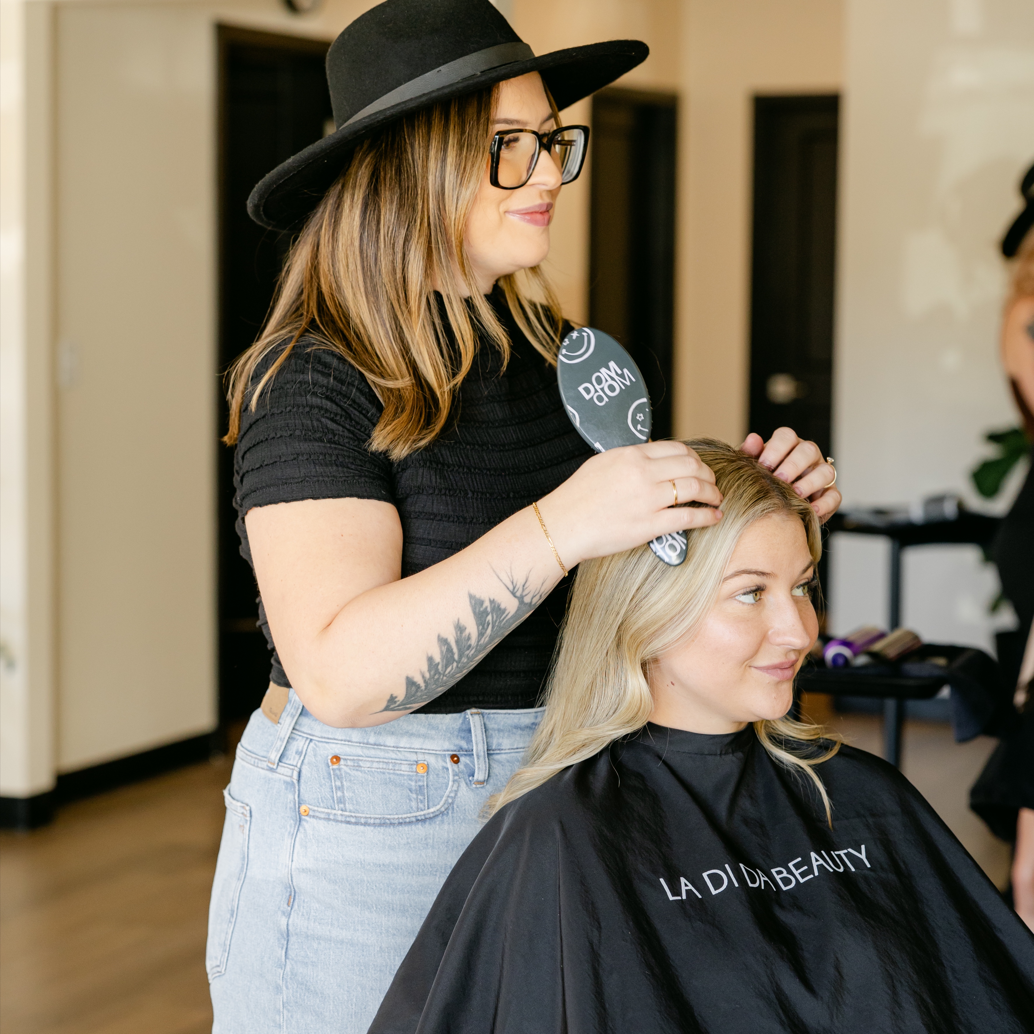 New Client Consultation at Haven & Hue Hair Salon in Reno, NV