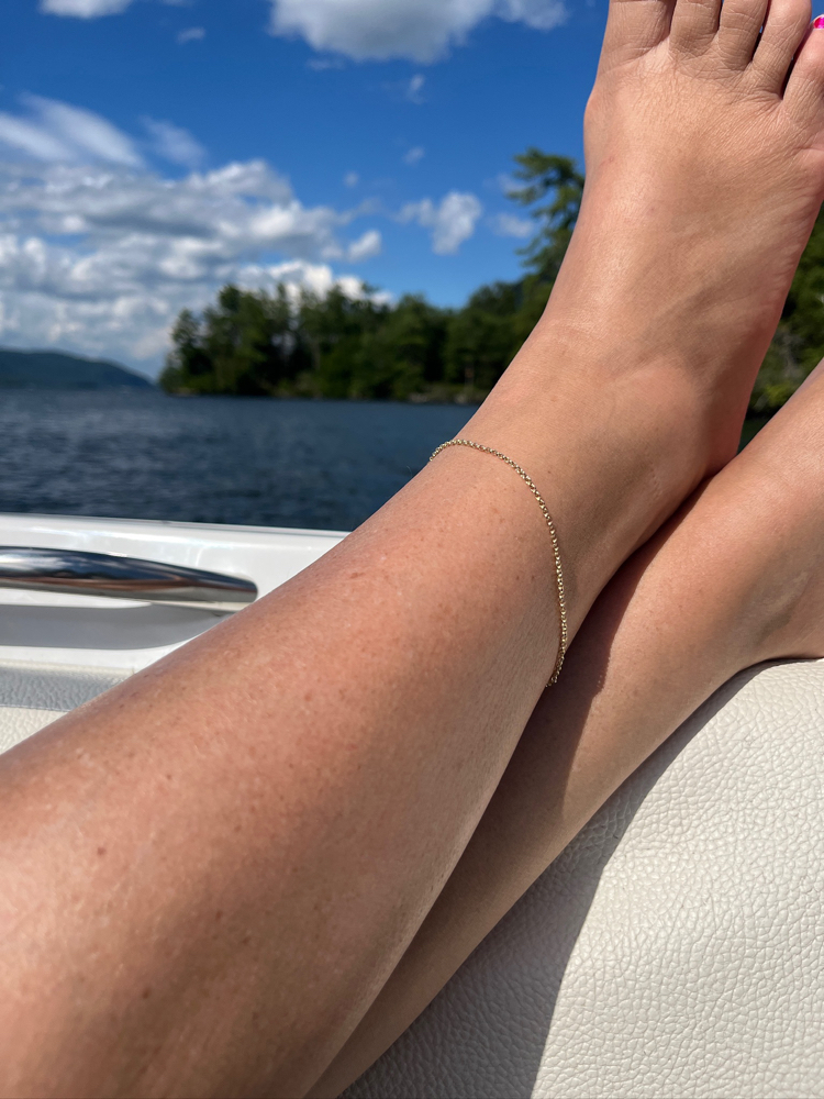 permanent anklet