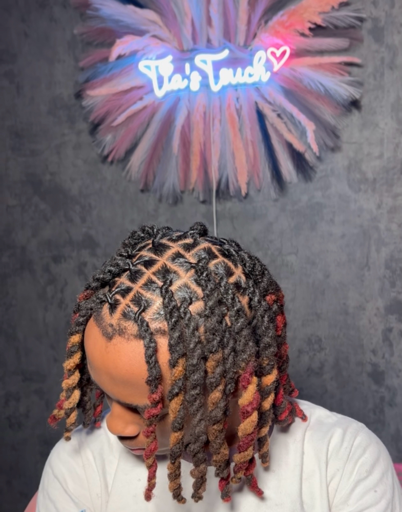Retwist at Tia's Touch in urbana, IL