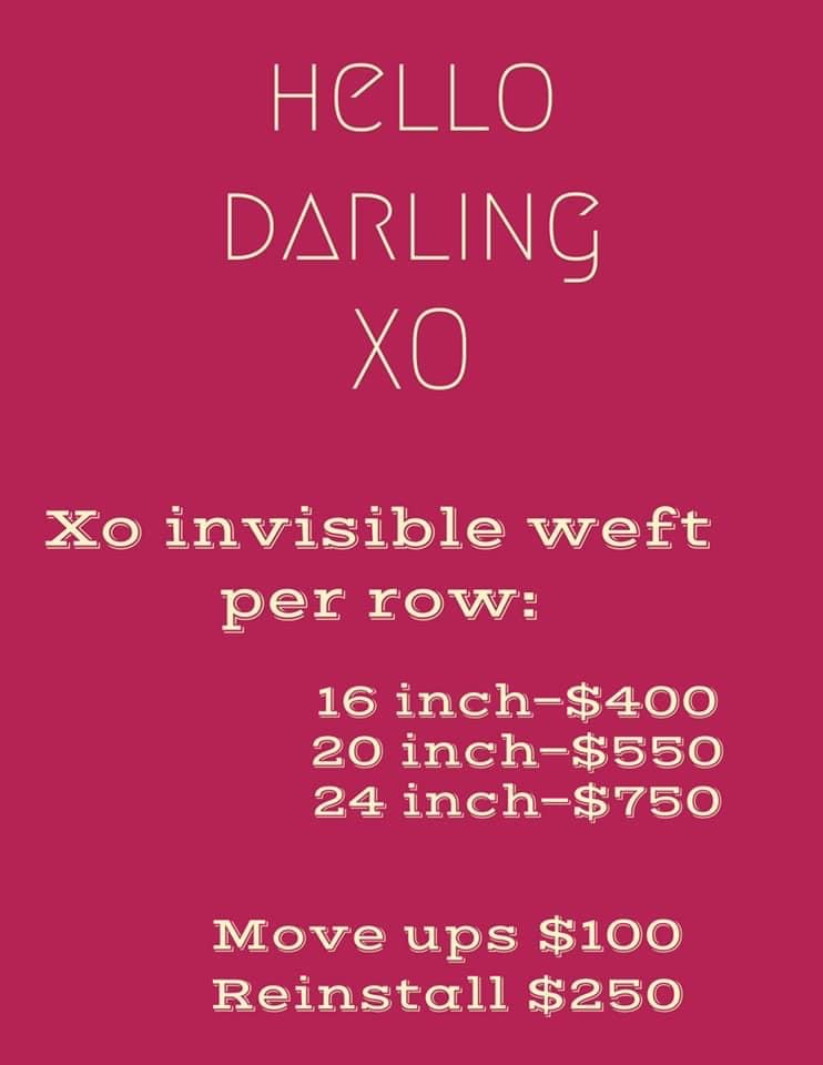 Hello Darling XO Extensions