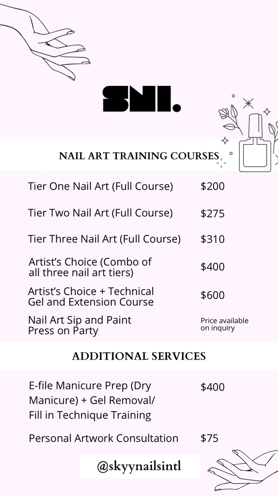 Tier One Nail Art (Full Course)