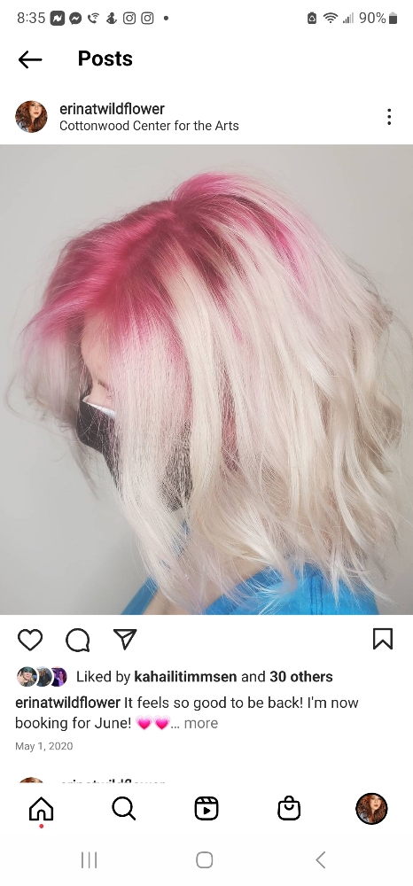 Root Retouch (Color) at Wildflower Salon in Colorado Springs, CO