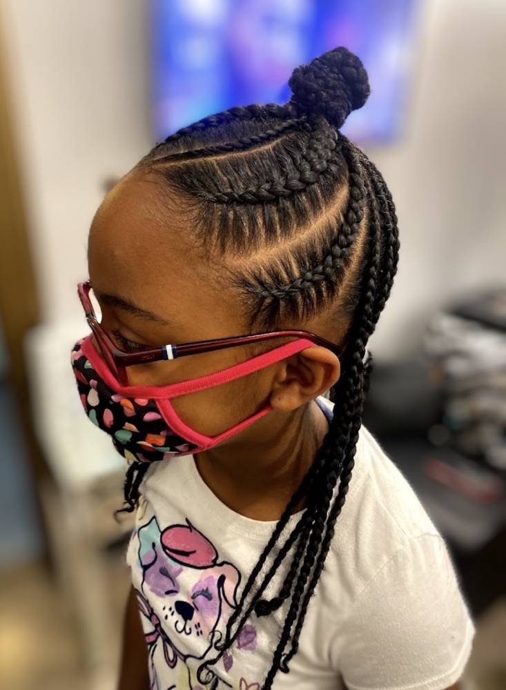 Stitch French Braiding On Natural H