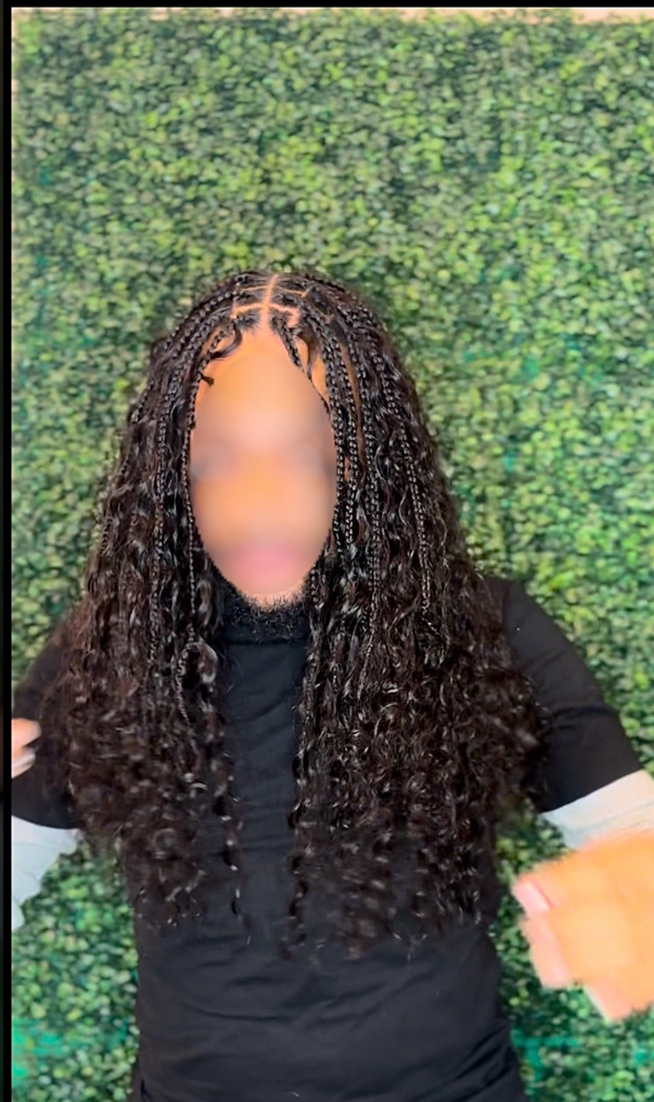 Boho/Gypsy Knotless Braids