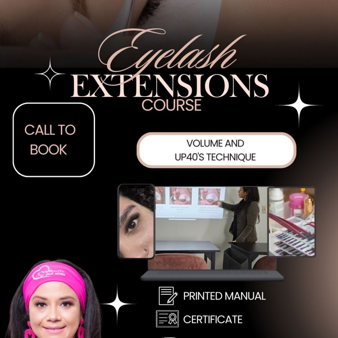 Lash Extensions Volume Course at I love beauty in Lowell, MA