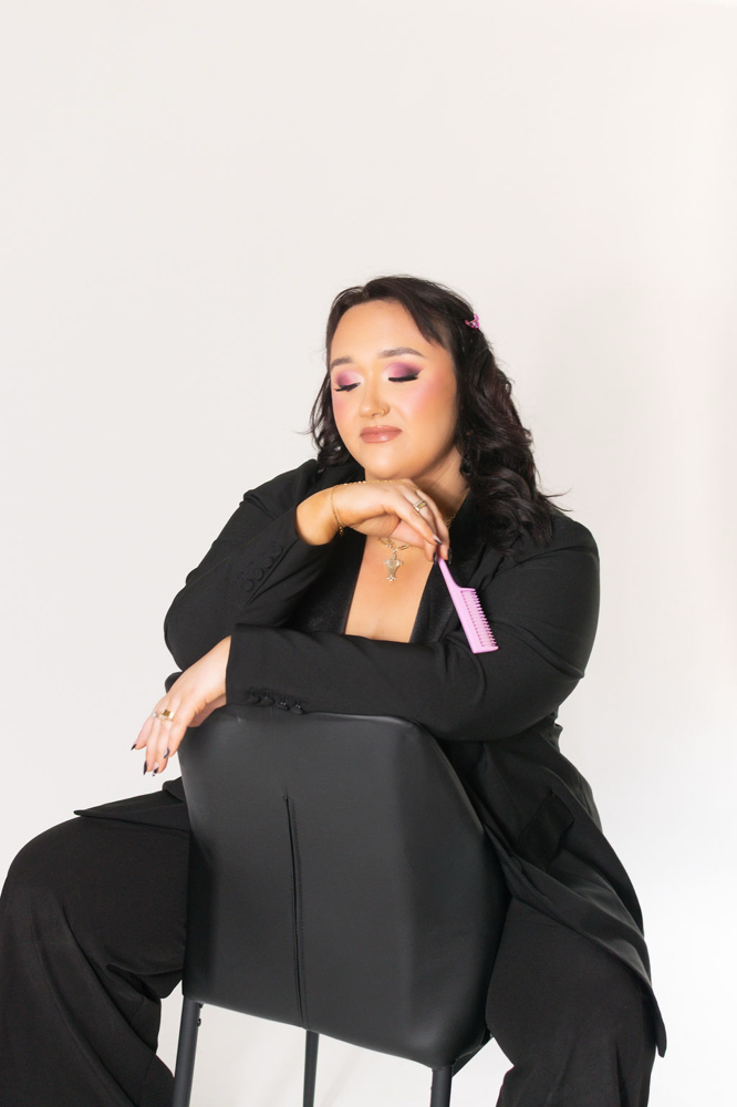 luxe extension install at Kelsey Andrews Makeup Artist in chickasaw, AL