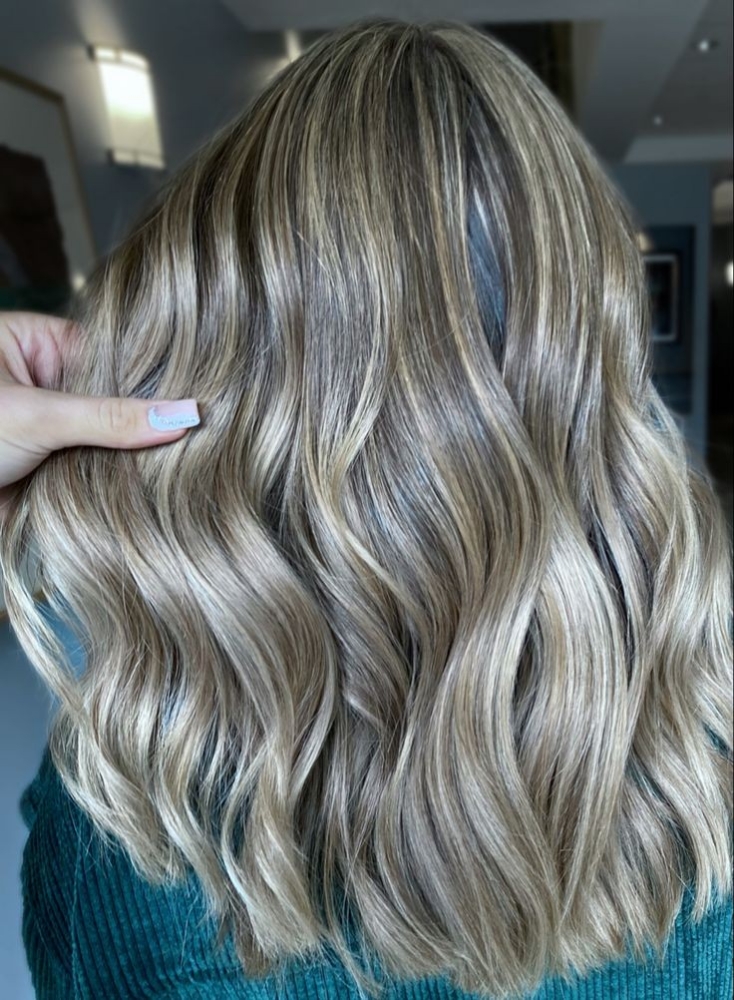 Highlight With Toner And Haircut