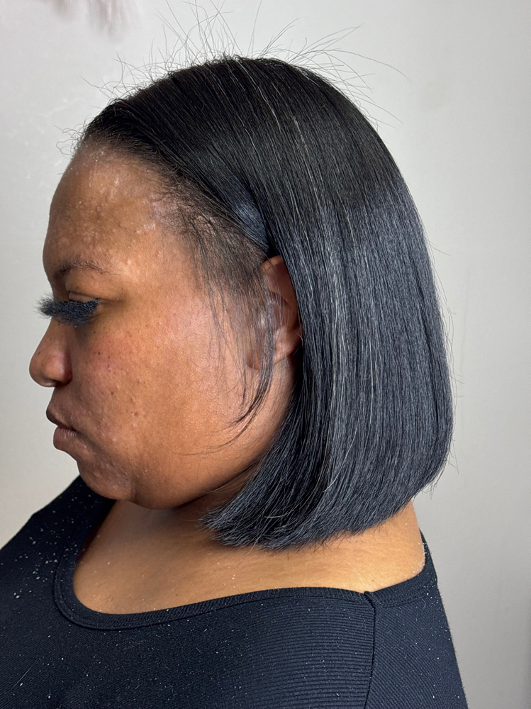 Classic Silk Out + Cut at Crowned Beauty Studios LLC in Detroit, MI