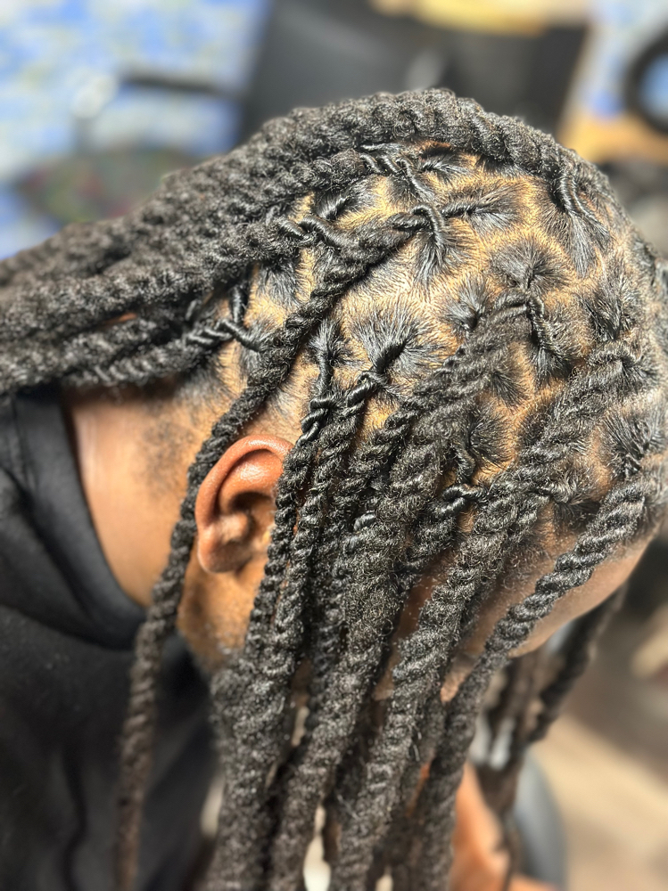 LocsMaint 2 Strand Twist 12”or Less