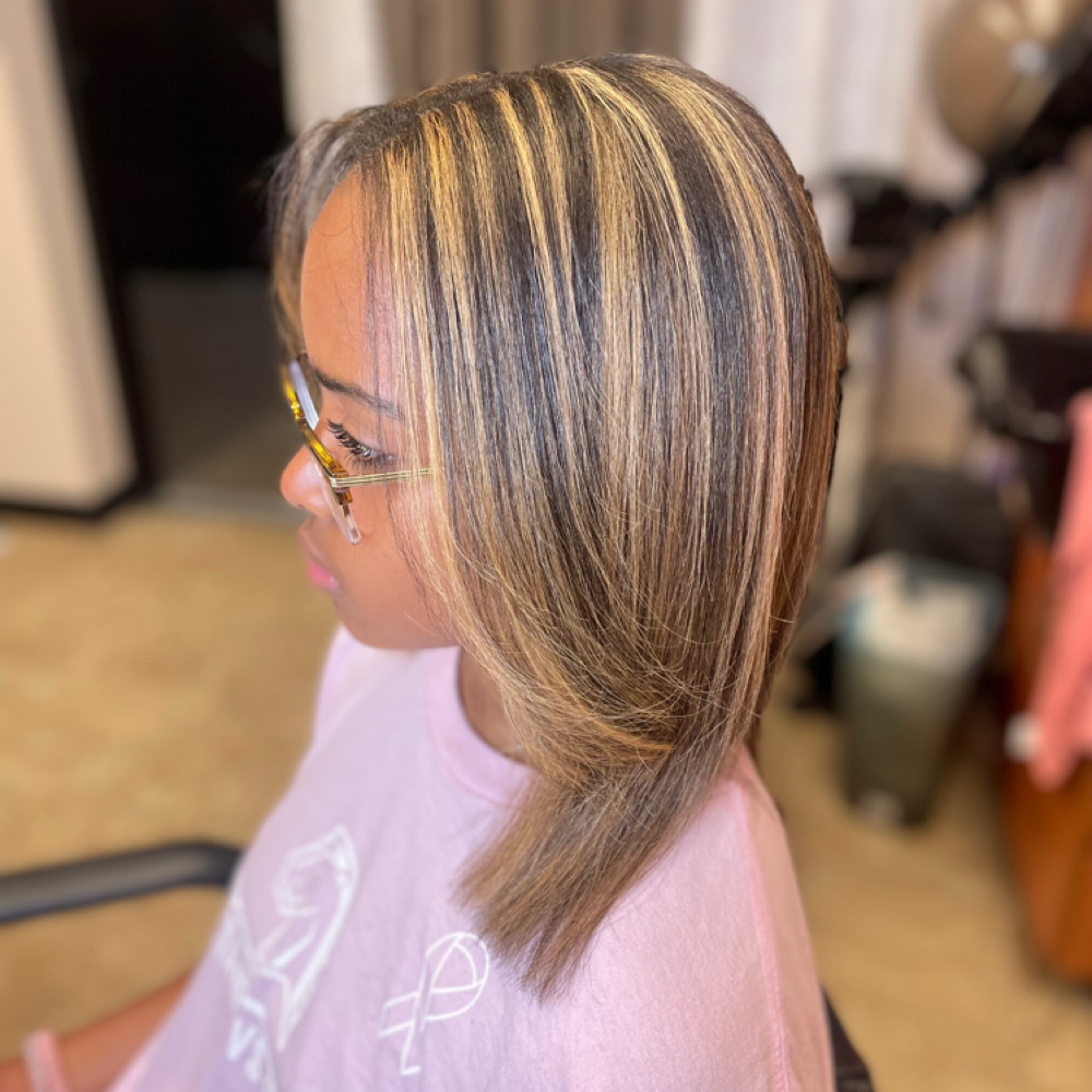 Full Foil Highlights at Hair By ElahVee in Omaha, NE