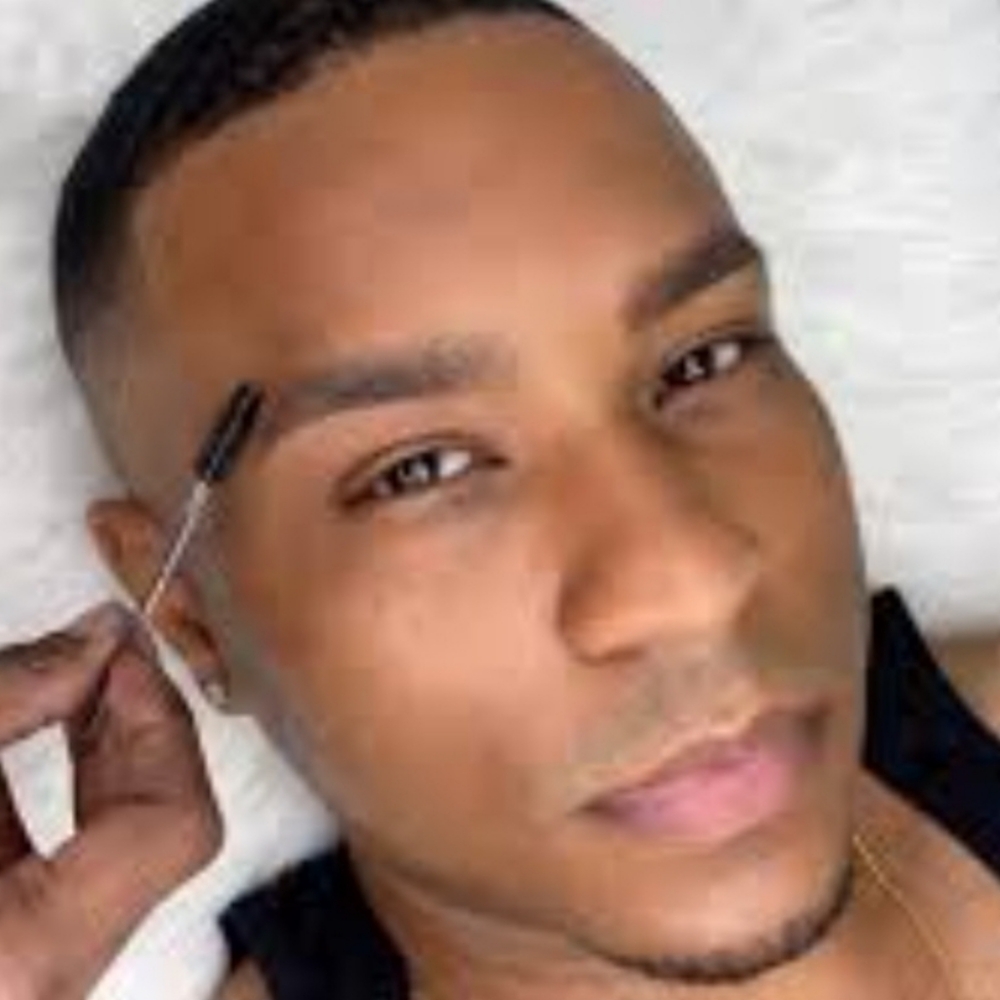 Man Eyebrows Nanoblading at EVA BAY STUDIO in San Jose, CA