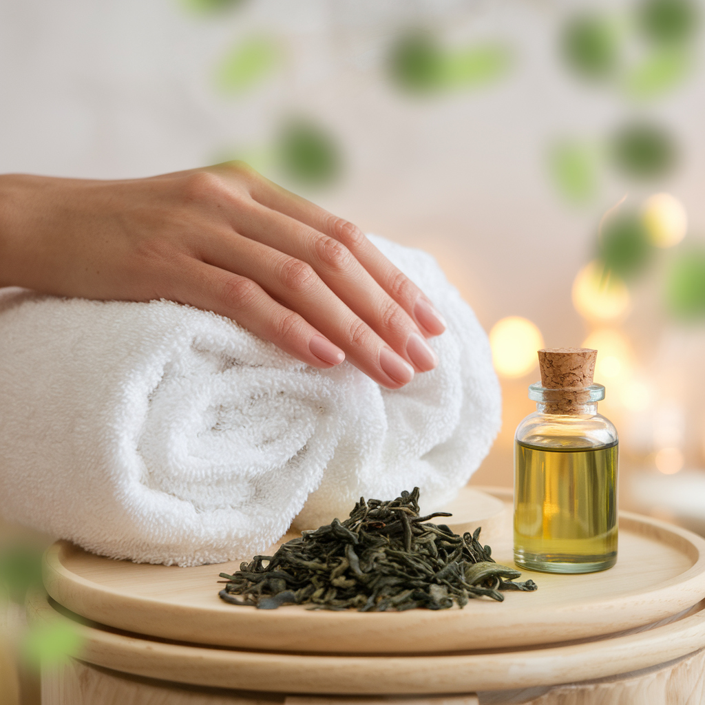 Luxe Green Tea Hand & Nail Renewal