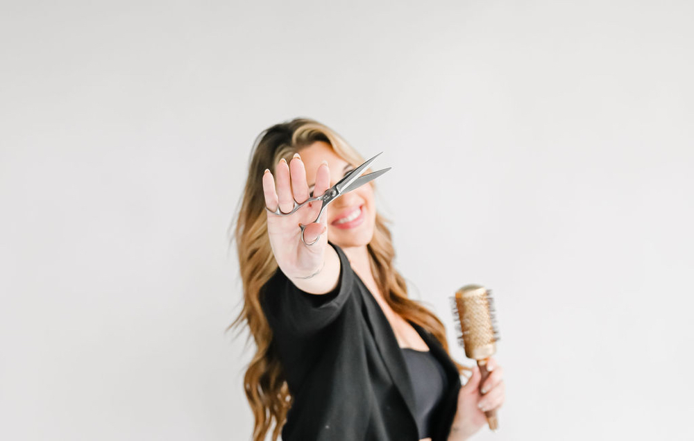 Luxury Cut & Style at Liz Does My Hair in Royal Palm, FL