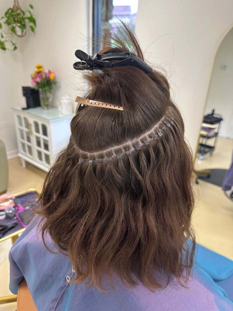 Extention Move Up 2 Rows at Palace Hair Studio in Fayetteville, AR