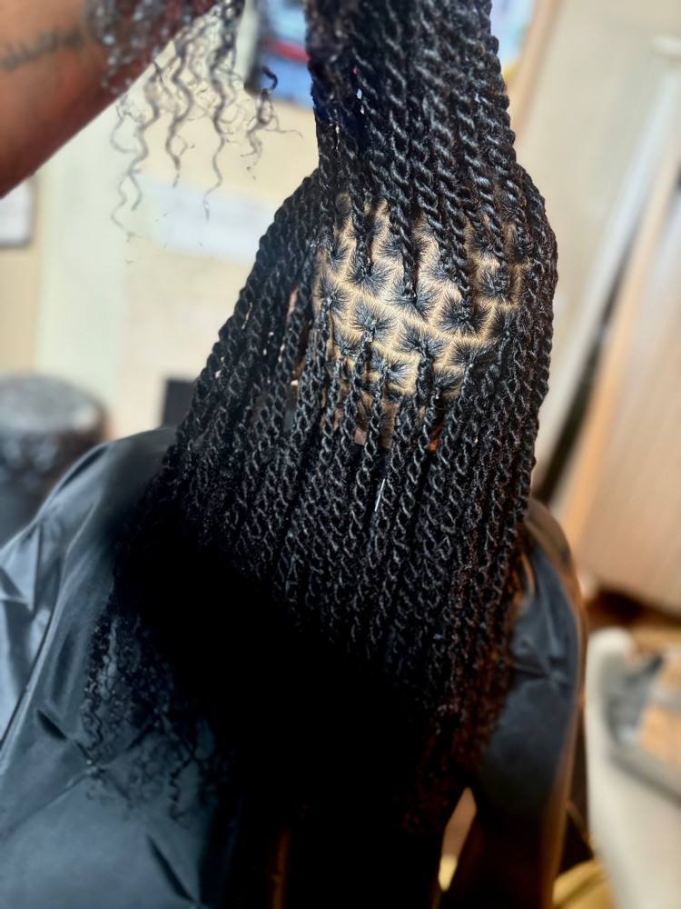 Human Hair Mini Twists