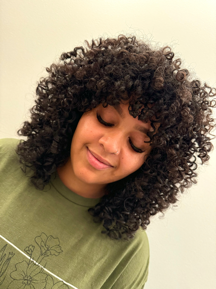 (New Client)Curly Cut