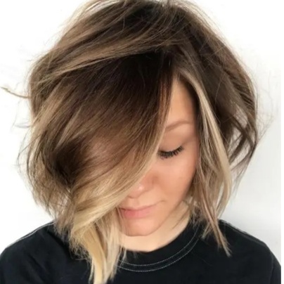 Accent/Face Framing Highlights at Rebel Hair Den in Eatontown, NJ