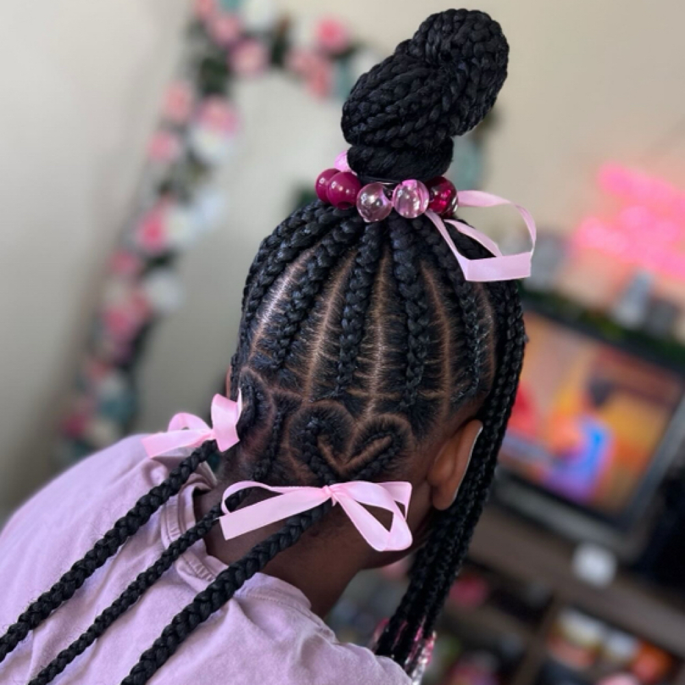 Kids Services at Mejko braid studio in Long Beach, CA