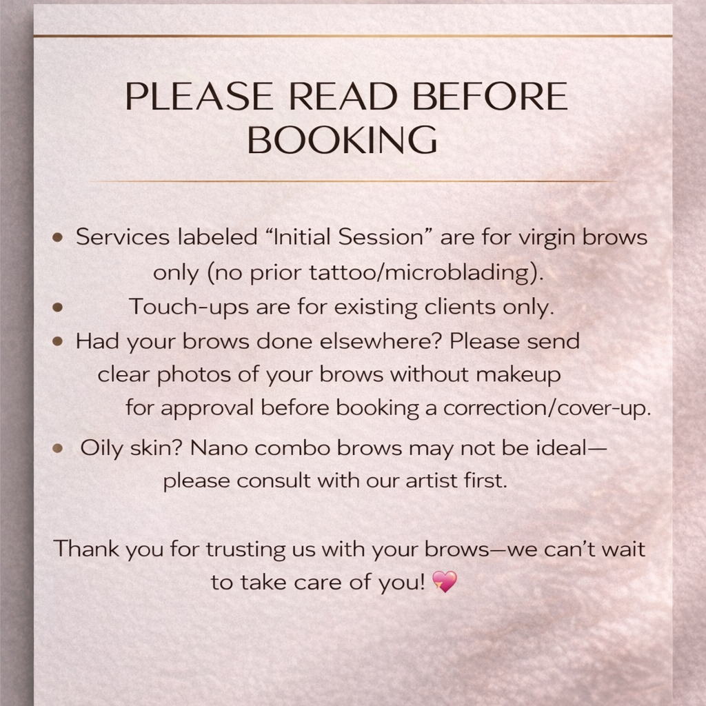 DONT BOOK THIS ( NOT A SERVICE) at Hannah Brows in Rowlett, TX