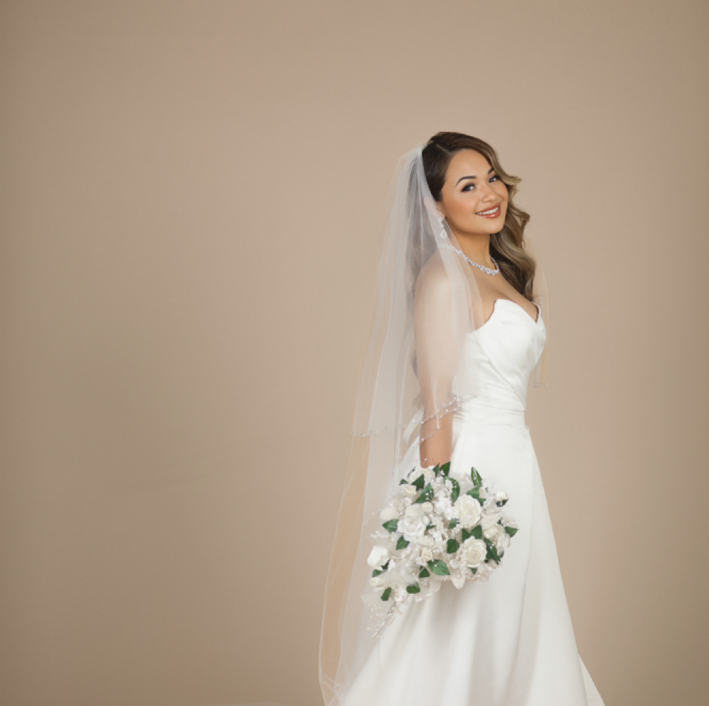 In Studio Bridal Portraits at Natalie Sanchez in San Antonio, TX