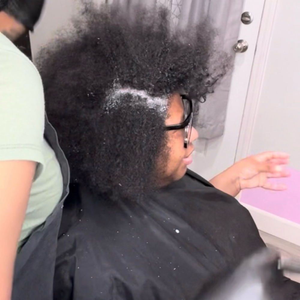 Scalp/Hair Detox at Blissfully Braiding Beauty Bar in Overland Park, KS