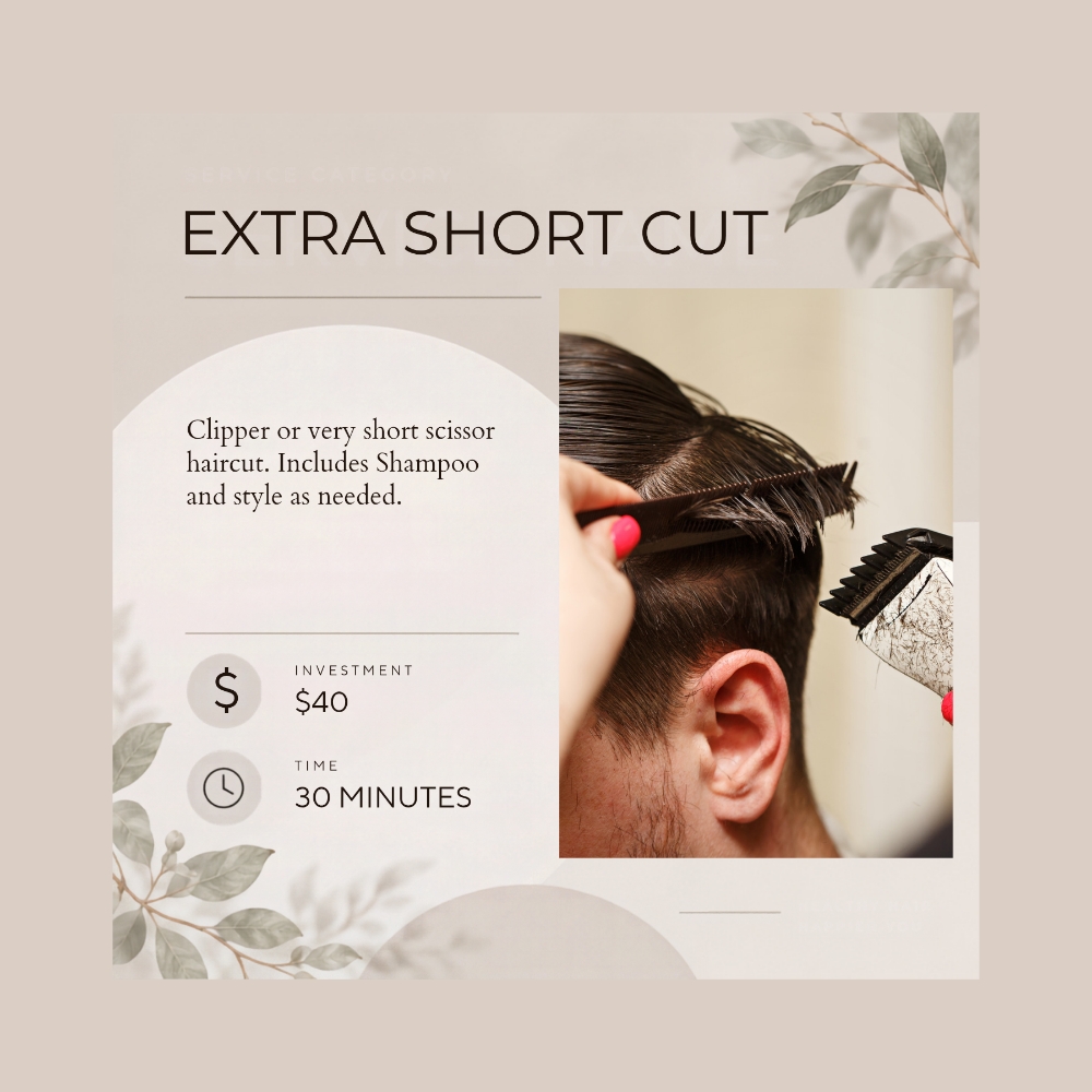 Extra Short Haircut at Shannon West Hair in Loveland, CO
