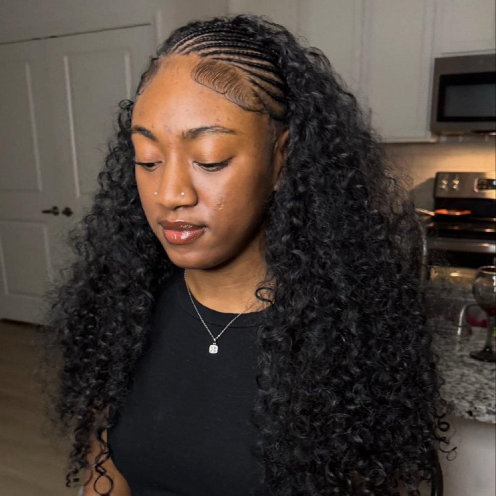 Fulani Quickweave at Hair By Ricky in Holly Springs, MS