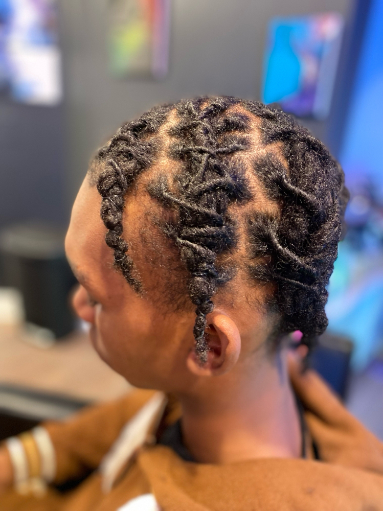 Loc Retwist And Style