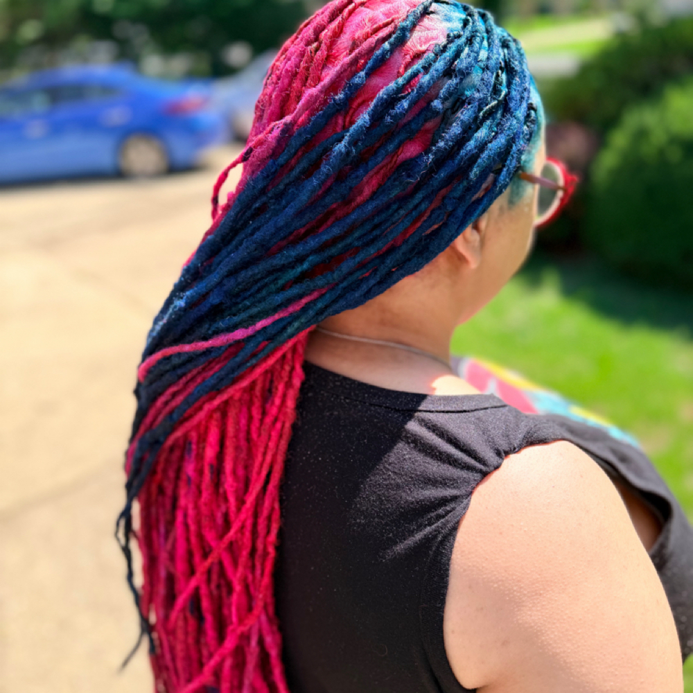 Loc Color ONLY (Full Head) at Loc’d With Tootie in Upper Marlboro, MD