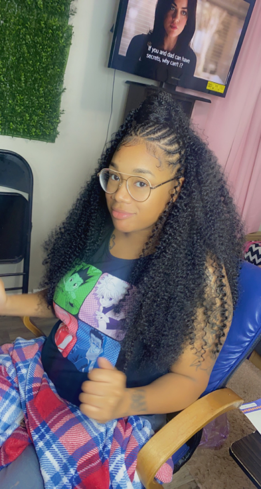 Half Braids Half Crochet at BNichole in Clarksville, TN