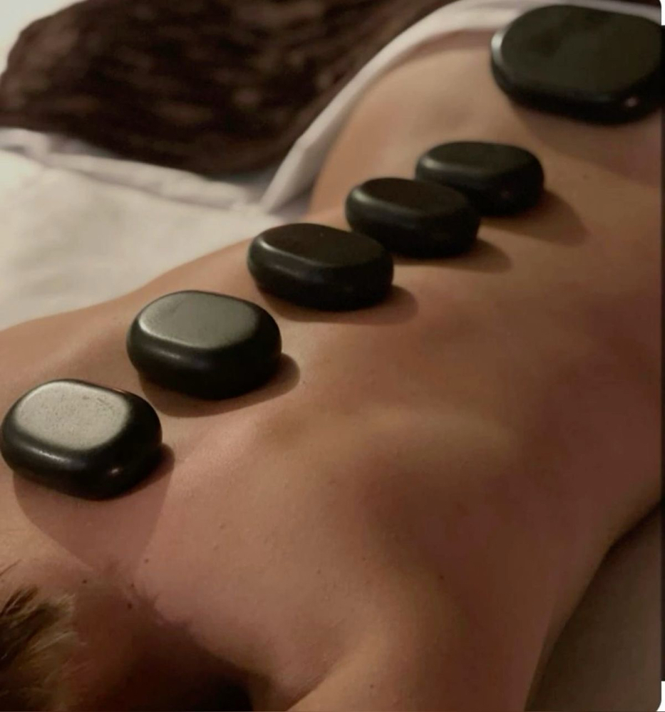 Hot or cold stones at Maine MassageLuxe in Sabattus, ME
