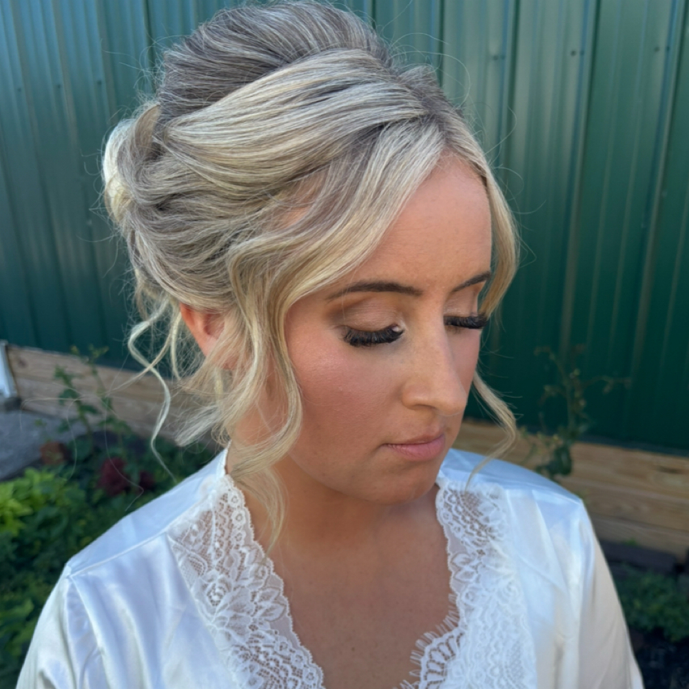 WEDDING MAKEUP at Leah Jane’s Salon in Rockport, IN