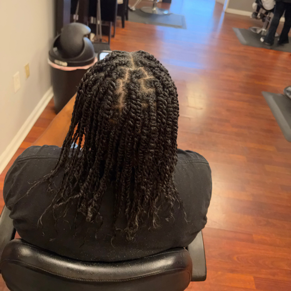 Natural Mini Twist at Jasmine Allayne Studio in Burlington, NC