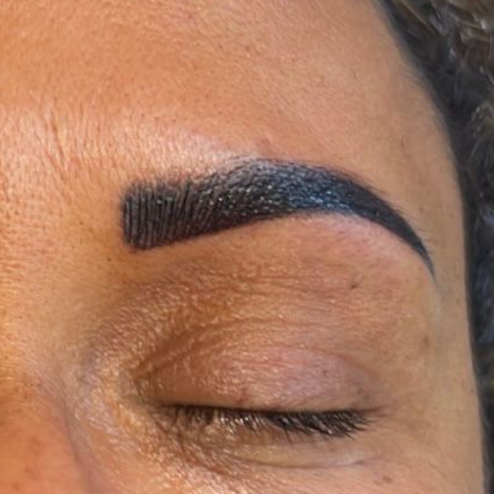 Eyebrows Microblading at Babina’s brow studio in Vienna, VA