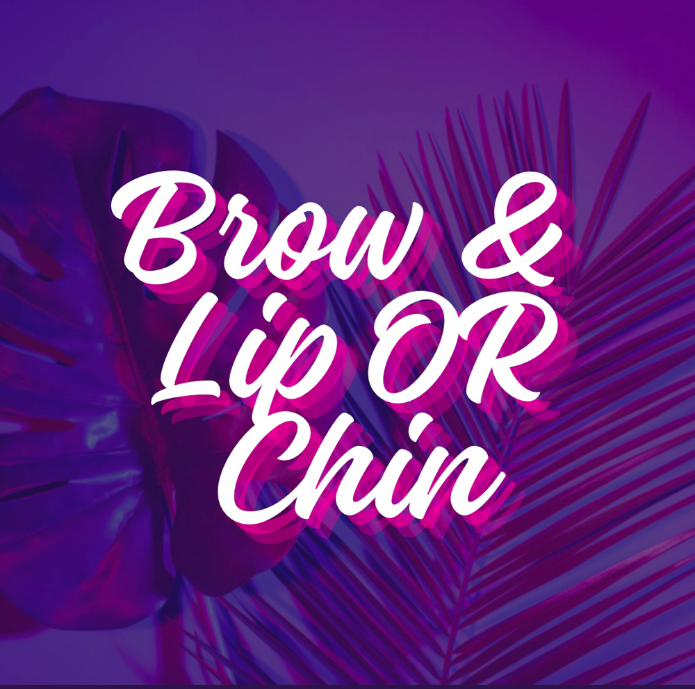 Brow Wax + Lip Or Chin