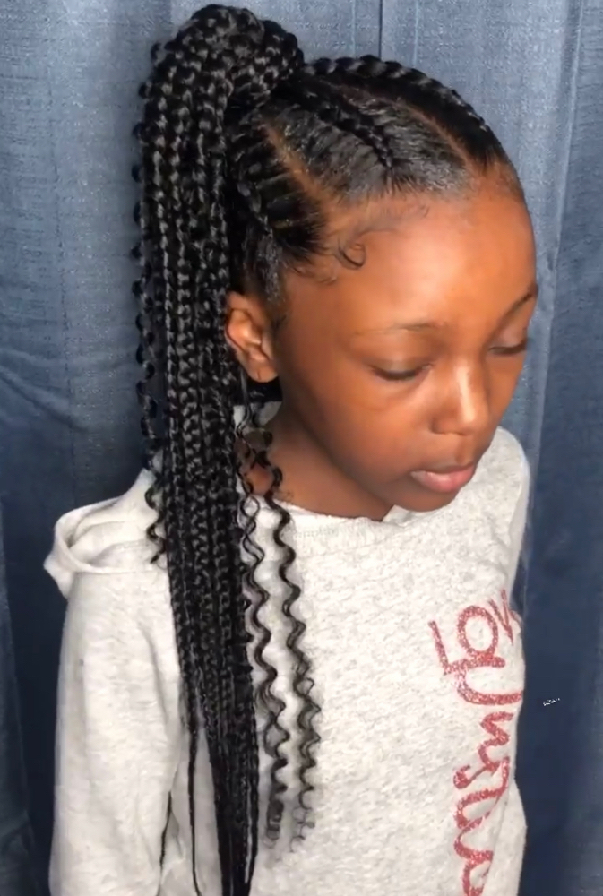 Kids Braided Pony