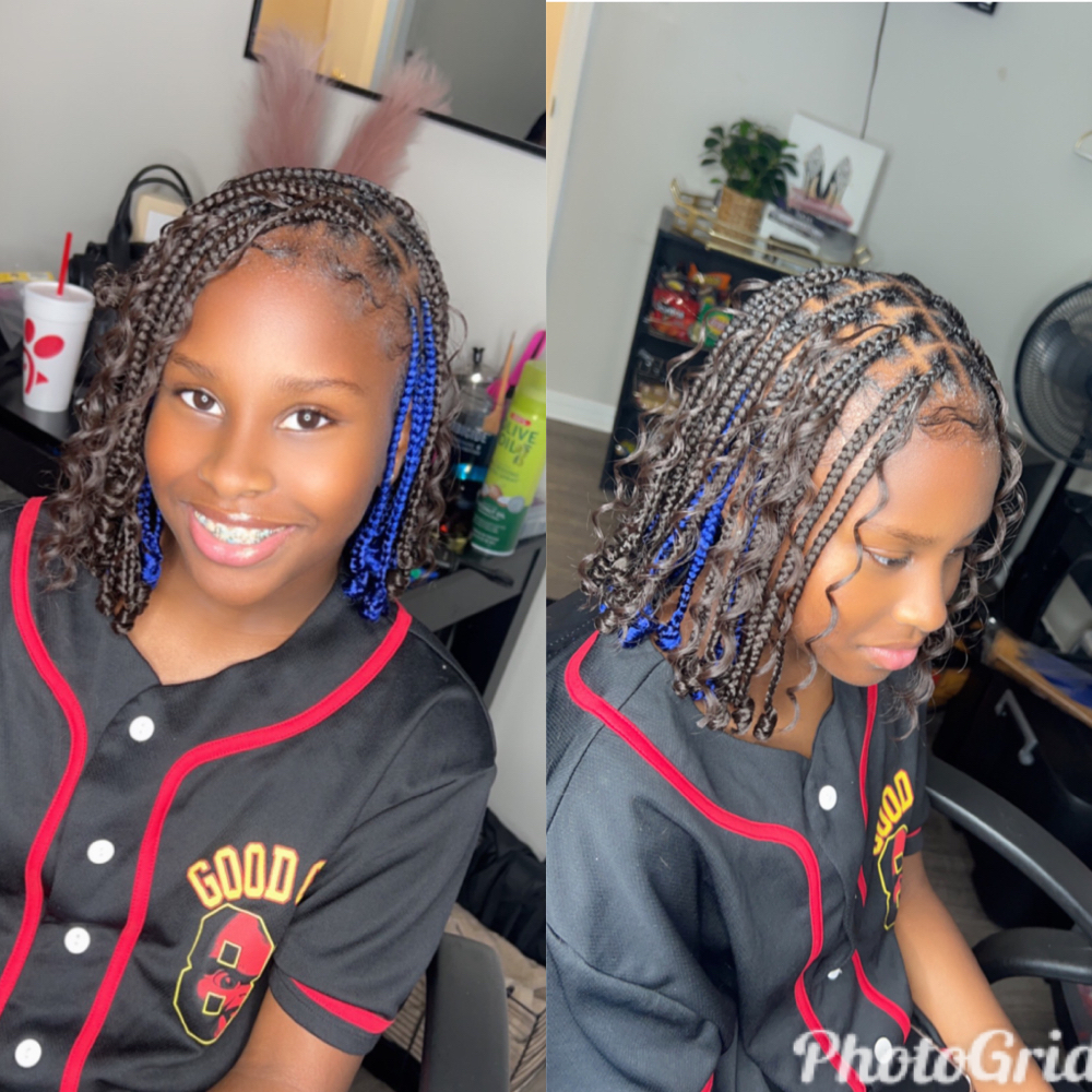 Kids Short bohemian Knotless