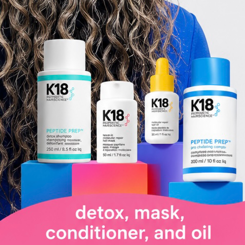 K18 Detox Treatment & Style at Shine Hair Studio in San Carlos, CA