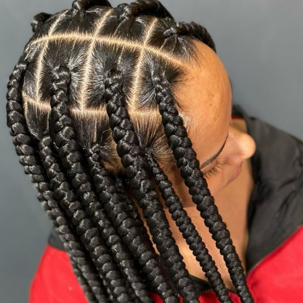 Jumbo Knotless Braids at A Royal Encounter in Jackson, MS