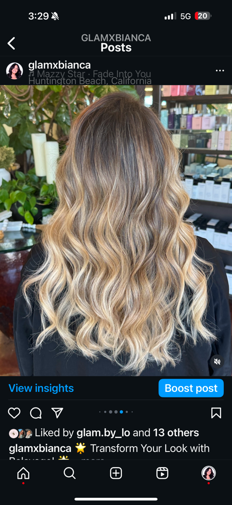 Balayage - Maintenance