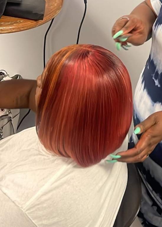 Wig Coloring at Mrs. Renee in Goldsboro, NC